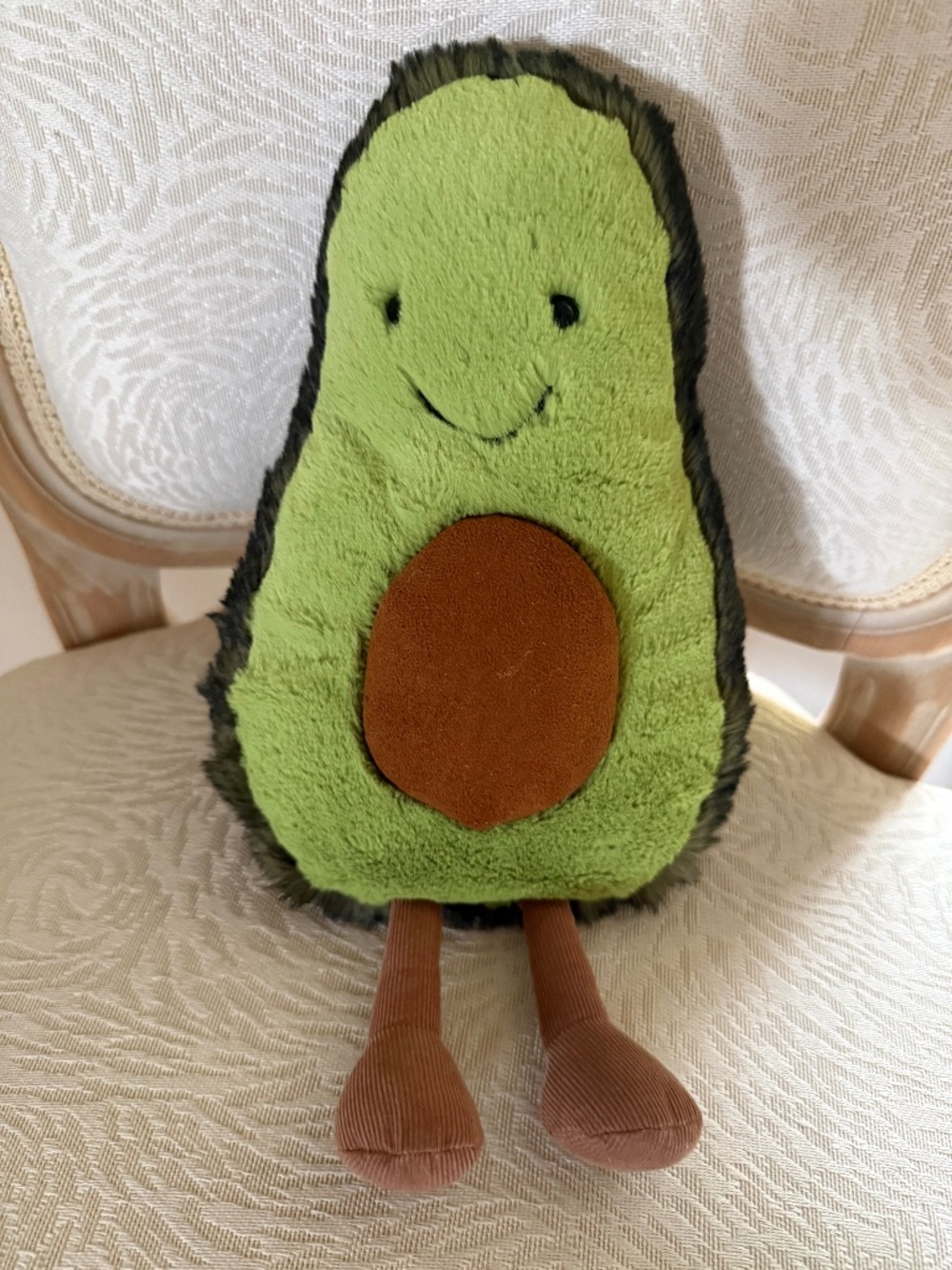 Jellycat London Avocado Plush Stuffed Toy 12" Soft Cuddly